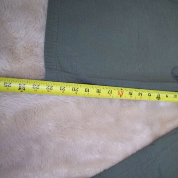 BP Cotton Cropped Wide Leg Pants Sz S Highrise High Waist Lightweight Pull On - Picture 4 of 8